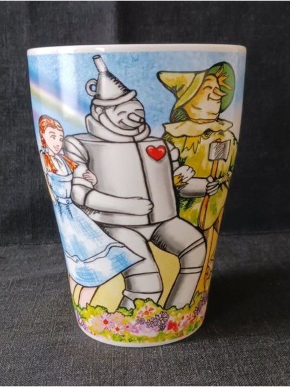 Bone China Mug Cup 2011 Wizard of Oz Movie Paul Cardew Off To See The Wizard